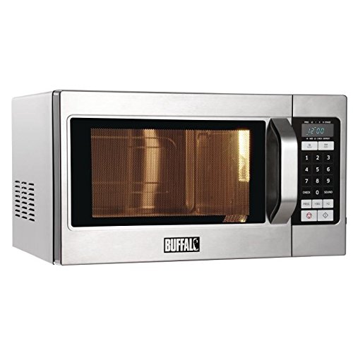 Horno microondas Buffalo comercial y programable, de 1100 W