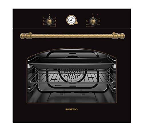 HORNO MULTIFUNCION ROT70 INFINITON 61L (Rustico, 7 Funciones, acristalamiento, Potencia maxima 1800W) HORNO MULTIFUNCION ROT70 INFINITON 61L (Rustico, 7 Funciones, acristalamiento, Potencia maxima 1800W)