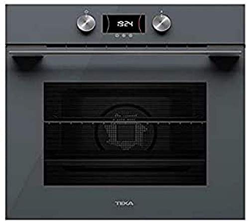 Horno - TEKA HLB 8400 P GREY, 70 l, 3552 W, Encastrable, Pirolítico, A+, Inox