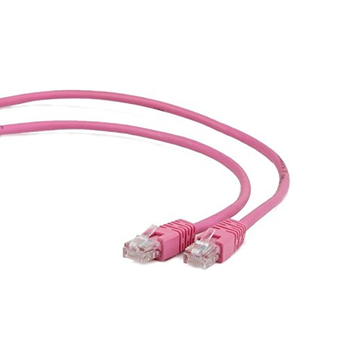 iggual IGG310045 - Cable de Red (0,5 m, Cat6, F/UTP (FTP), RJ-45, RJ-45, Rosa)