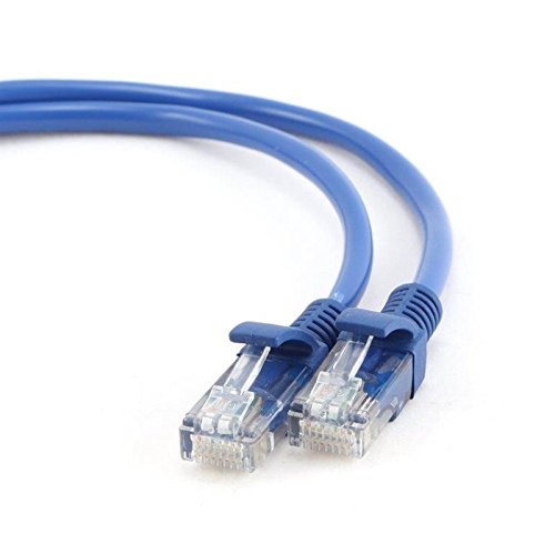 iggual IGG311066 - Cable de Red (0,25 m, Cat5e, U/UTP (UTP), RJ-45, RJ-45, Azul)