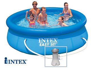 INTEX Easy Set - Piscina Autoestable 3,05 cm x 0,76 m Con depuradora INTEX Easy Set - Piscina Autoestable 3,05 cm x 0,76 m Con depuradora