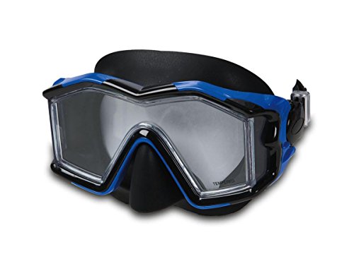 Intex Tauchermaske Explorer Pro 2 Farben Phtalates Free - Gafas de natación (Adulto)