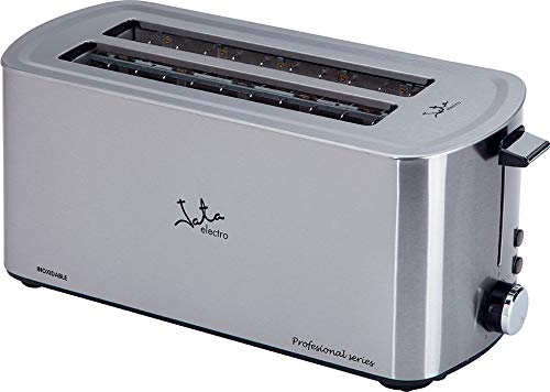 Jata TT1046 Largo tostador laro dos rebanadas, Acero Inoxidable, gris Jata TT1046 Largo tostador laro dos rebanadas, Acero Inoxidable, gris