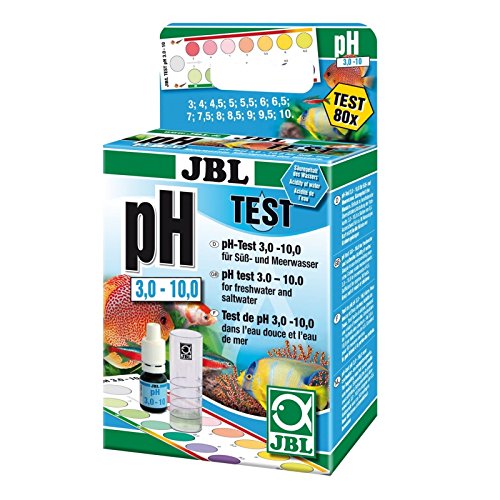 JBL 253420 PH Test Set 3.0-10.0 para Determinar Acidez en Acuarios Marinos y de Agua Dulce