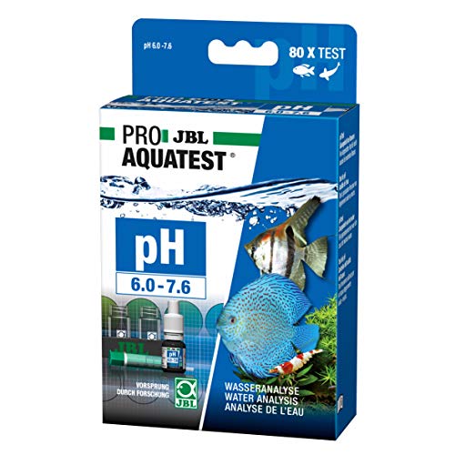 JBL ProAquaTest - Kit de Prueba de Agua para acuarios de Agua Dulce (pH 6.0-7.6)