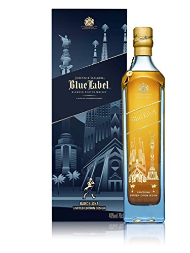 Johnnie Walker Blue Label Whisky Edición Limitada Barcelona - 700 ml Johnnie Walker Blue Label Whisky Edición Limitada Barcelona - 700 ml