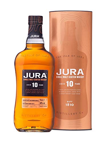 Jura Jura 10 Years Old Single Malt Scotch Whisky 40% Vol. 0,7L In Giftbox - 700 ml