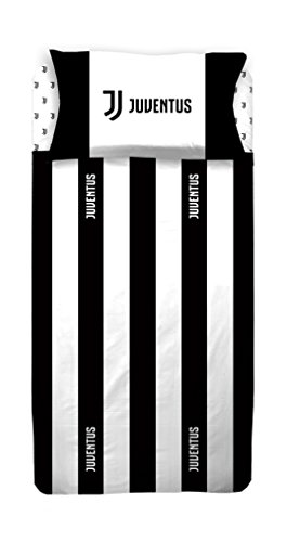 Juventus FC - Juego de sábanas para Cama de una Plaza, diseño
