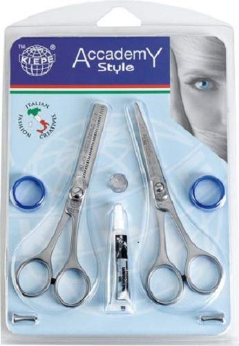 Kiepe Academy Style, Tijeras para el cabello (Set Academy Style) - 1 set