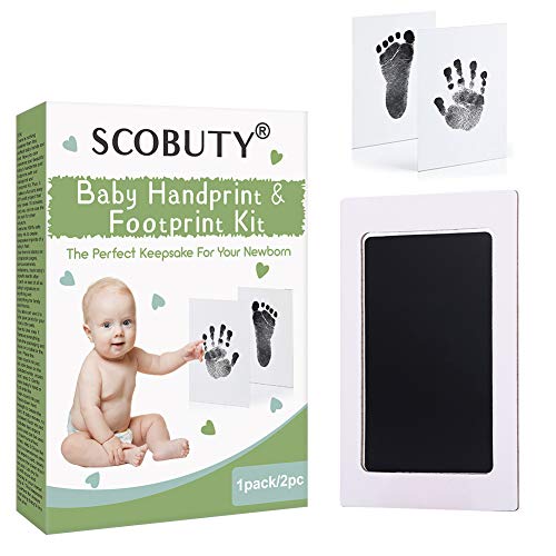 Kit de Huella Bebe Pie y Manos,Almohadilla de Tinta Para Bebes,Juego de impresión para bebé,Bebé Kits de Impresión de Huellas De Mano Y Pies,Perfecto para Regalo de Bebé de Recuerdo Familiar,2pc,Negro Kit de Huella Bebe Pie y Manos,Almohadilla de Tinta Para Bebes,Juego de impresión para bebé,Bebé Kits de Impresión de Huellas De Mano Y Pies,Perfecto para Regalo de Bebé de Recuerdo Familiar,2pc,Negro