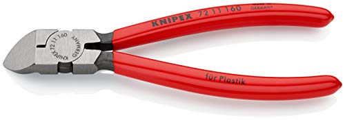 KNIPEX Alicate de corte diagonal para plásticos (160 mm) 72 11 160
