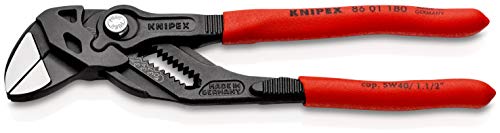 KNIPEX Tenaza llave alicate y llave en una sola herramienta (180 mm) 86 01 180