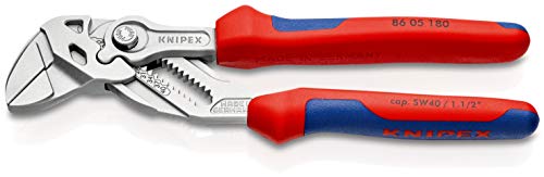 KNIPEX Tenaza llave alicate y llave en una sola herramienta (180 mm) 86 05 180