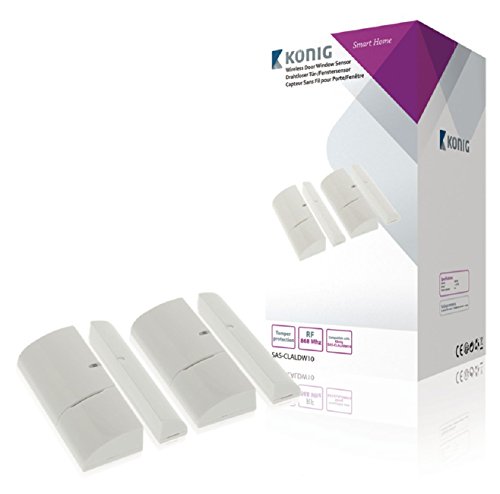 König SAS-CLALDW10 sensor inalámbrico puertas y ventanas König SAS-CLALDW10 sensor inalámbrico puertas y ventanas