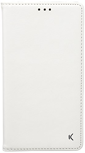 Ksix B0718FU20B - Funda folio con soporte y cierre magnético para Hawai Y635, color blanco