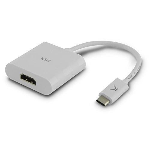 Ksix BXADAPC04 - Adaptador (USB Tipo C 3.1, HDMI Hembra, 4K)