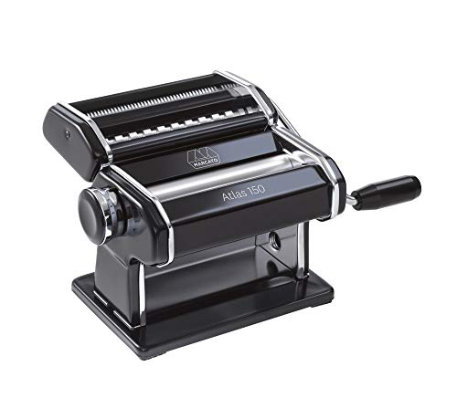 Küchenprofi 08 0163 10 00 Atlas 150 - Máquina de Hacer Pasta, Aluminio, Color Negro