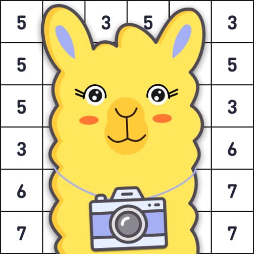 Lama - Color by Number & Pixel Art | Happy Color for Adult and Kids | Unicorn Color Lama - Color by Number & Pixel Art | Happy Color for Adult and Kids | Unicorn Color