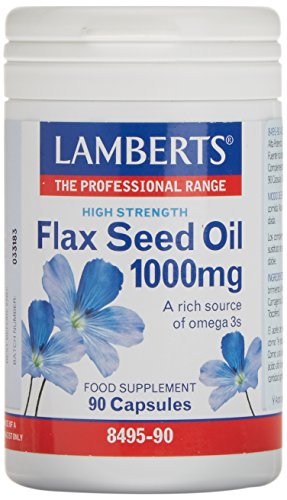 Lamberts Aceite de Semillas de Lino 1000 mg - 90 Cápsulas