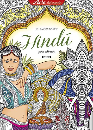 Láminas de Arte hindú para Colorear (Arte del mundo)