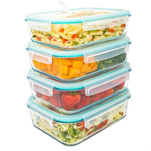 LG Luxury & Grace Pack 4 Recipientes de Cristal 1500 ml. Cierre Hermético y Válvula de Vapor. Envases Contenedores Aptos para Microondas, Horno, Lavavajillas y Congelador. Sin BPA. LG Luxury & Grace Pack 4 Recipientes de Cristal 1500 ml. Cierre Hermético y Válvula de Vapor. Envases Contenedores Aptos para Microondas, Horno, Lavavajillas y Congelador. Sin BPA.