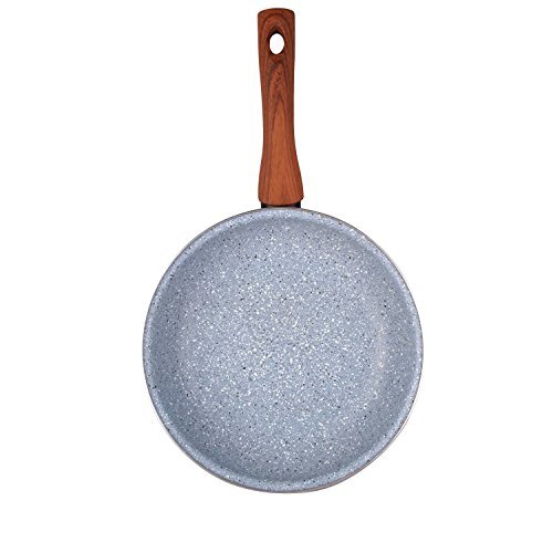 Magefesa Mármol - Sartén, diámetro 18 cm de acero esmaltado, color gris granito