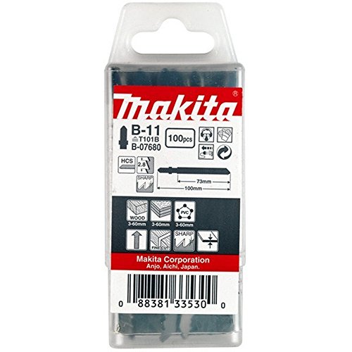 Makita B-07680 - Conjunto de sierras de calar 100 unds.