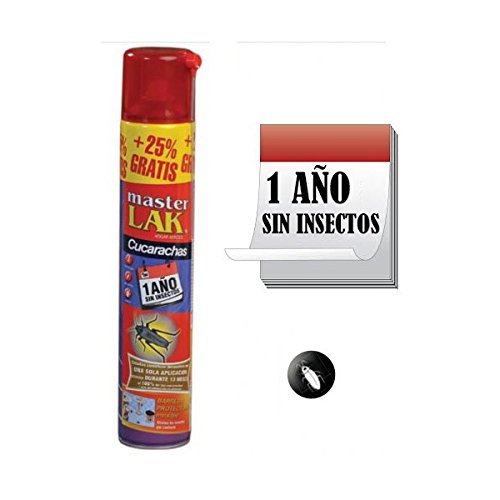 Masterlac Aerosol para eliminar Hormiga abeja - Efecto Fulminante - 1 año sin Hormiga - Bote con 750 ml Masterlac Aerosol para eliminar Hormiga abeja - Efecto Fulminante - 1 año sin Hormiga - Bote con 750 ml