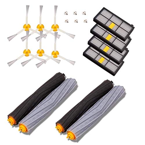 MAXDIRECT Kit Recambios Cepillos Repuestos de Accesorios Compatible con iRobot Roomba Serie 800 900 - Pack Kit de 14 PCS. MAXDIRECT Kit Recambios Cepillos Repuestos de Accesorios Compatible con iRobot Roomba Serie 800 900 - Pack Kit de 14 PCS.