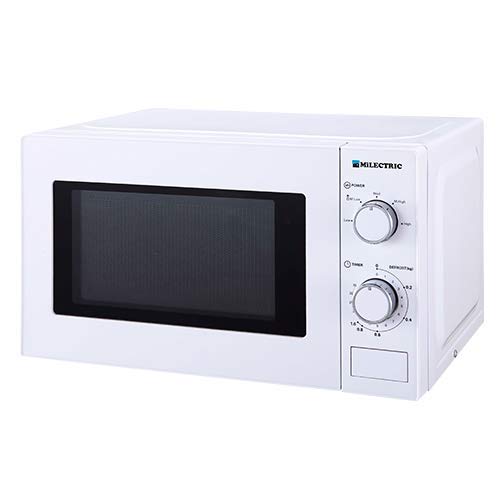 MICROONDAS MILECTRIC MIW-20LB (Capacidad 20L, Potencia 700W con 5 Niveles, Descongelador)