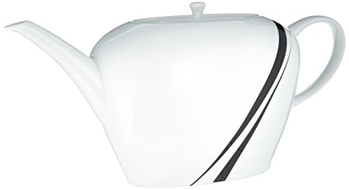 Mikasa Jazz - Servidor de té (55 oz), color negro