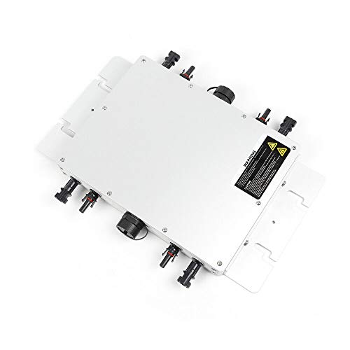 Módulo inversor de 1200 W, accesorio WVC-1200 PV solar Micro Grid-Connected Digital Inverter Kit IP65 resistente al agua MPPT