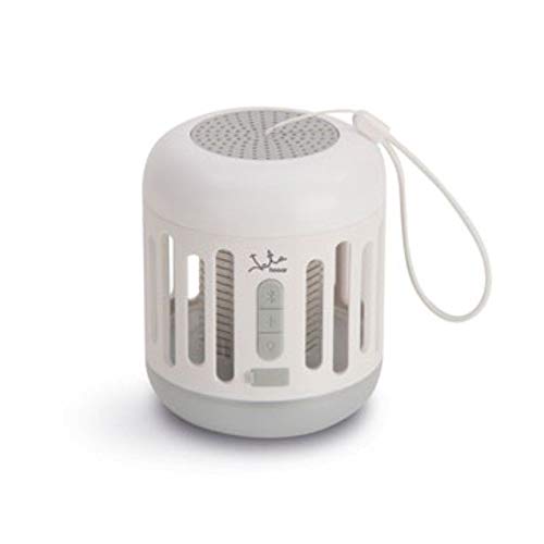 Mostrap MIB7 Atrapa Mosquitos, lámpara y altavaoz Bluetooth, Blanco
