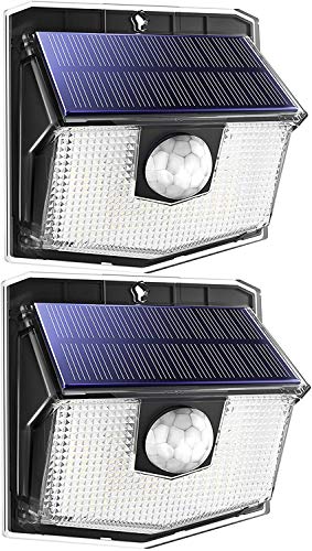 Mpow Luz Solar Exterior 140LED,IP 67 Impermeable Lámpara Solar de 3-8M Detección, 270º Gran Angular de Iluminación con 120° Sensor de Movimiento Mpow Luz Solar Exterior 140LED,IP 67 Impermeable Lámpara Solar de 3-8M Detección, 270º Gran Angular de Iluminación con 120° Sensor de Movimiento
