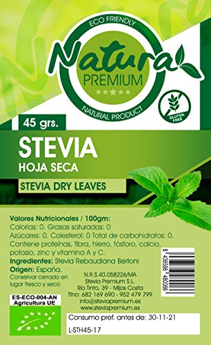 Natura Premium Stevia Hoja Eco - 45 gr