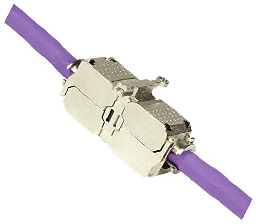 odedo® CAT 6A/7 STP 10GE - Conector de cable (apantallado, montaje sin herramientas, AWG 22-26, sin herramientas)