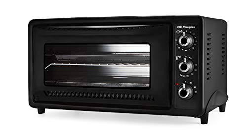 Orbegozo HO392 Horno eléctrico de sobremesa, 1450 W, 39 litros, Negro