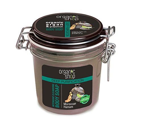 Organic Shop Jabón Corporal de Limpieza Intensiva Argán Orgánico y Pomelo - 350 ml