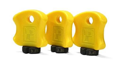 Pedro's Spoke Wrench Set of 3 Llave DE Habitaciones Pro 3 Set, Unisex, Negro/Amarillo Pedro's Spoke Wrench Set of 3 Llave DE Habitaciones Pro 3 Set, Unisex, Negro/Amarillo