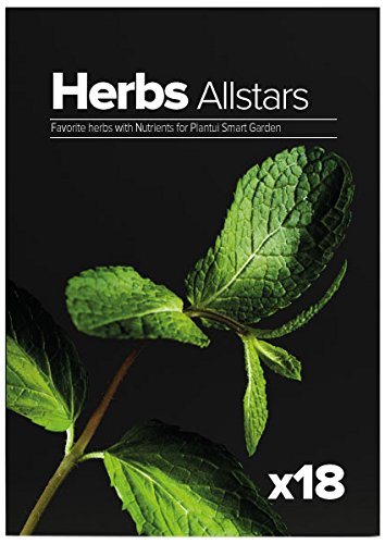 PLANTUI Herbs Allstars Recarga 18 Pieza(s) - Kits de Cultivo y repuestos (Planta Comestible, Recarga, Smart Garden, 18 Pieza(s), Caja)