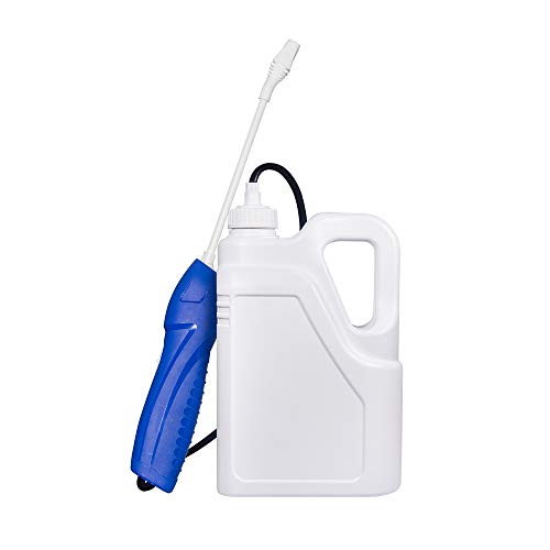 PTN Pulverizador Presion, Rociador eléctrico,Máquina Nebulizadora Desinfectante, Aerosol Desinfectante, Maleza, Matar Insectos, Regar Las Flores, Rociar a Presión para Limpiar el Hogar 0.4 Gallon