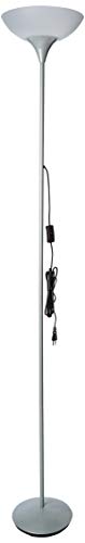 Reality Dezwo - Lámpara de pie de color titan con interruptor de pie incorporado. Necesaria 1 bombilla E27 de de máximo 100W excluida Reality Dezwo - Lámpara de pie de color titan con interruptor de pie incorporado. Necesaria 1 bombilla E27 de de máximo 100W excluida