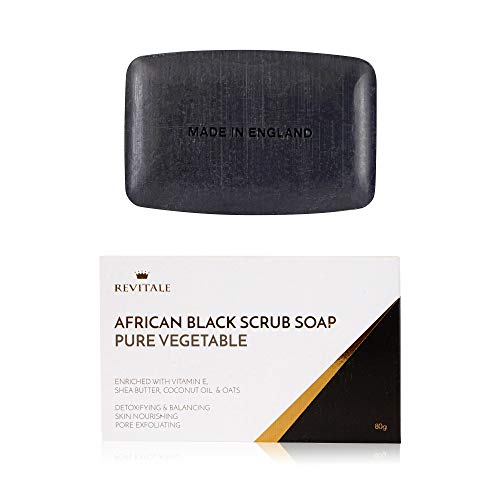 Revitale African Black Natural Oat Scrub Soap - Verdura pura