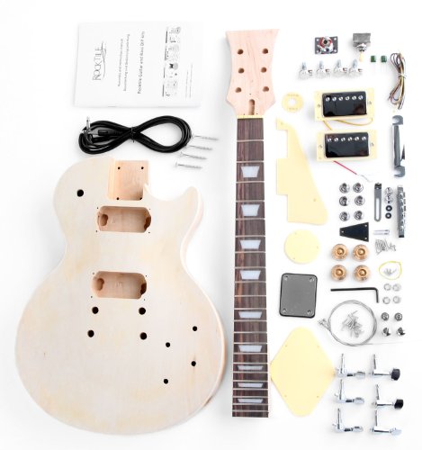 Rocktile DIYLP - Kit completo montaje de guitarra eléctrica tipo Single Cut