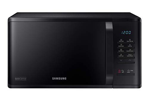 Samsung - Horno microondas Grill Combinado, 23 litros, 800 W, Grill 1100 W, Colo Negro, Ref. MS23K3513AK Samsung - Horno microondas Grill Combinado, 23 litros, 800 W, Grill 1100 W, Colo Negro, Ref. MS23K3513AK