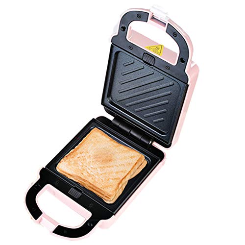 Sandwichera, calefacción eléctrica Desayuno Máquina Antiadherente para Hornear de Doble Cara Calefacción temporización Diseño Tres sartenes para sándwiches, gofres, Donuts, 300W Sandwichera, calefacción eléctrica Desayuno Máquina Antiadherente para Hornear de Doble Cara Calefacción temporización Diseño Tres sartenes para sándwiches, gofres, Donuts, 300W