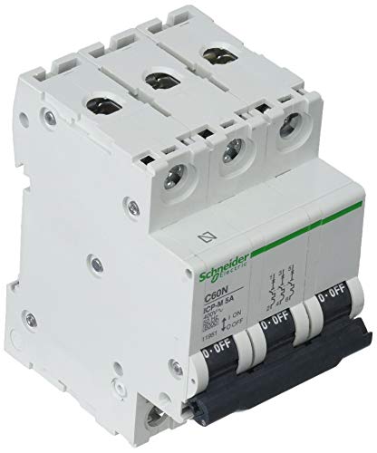 Schneider elec pbt - dit 10 14 - Interruptor automático control potencia c60n icp-m 3 polos 5a