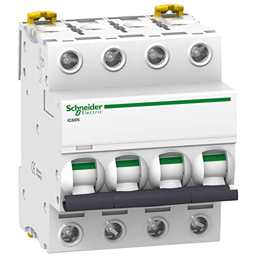 Schneider elec pbt - dit 10 14 - Interruptor automático control potencia c60n icp-m 4 polos 45a