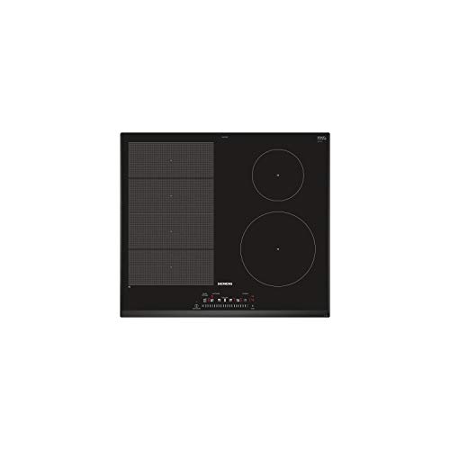 Siemens EX651FEB1F - Placa de inducción (4 fuegos, 1 zona Flexinducción, 4 boosters, 17 posiciones de ajuste, temporizador en cada hogar) Siemens EX651FEB1F - Placa de inducción (4 fuegos, 1 zona Flexinducción, 4 boosters, 17 posiciones de ajuste, temporizador en cada hogar)